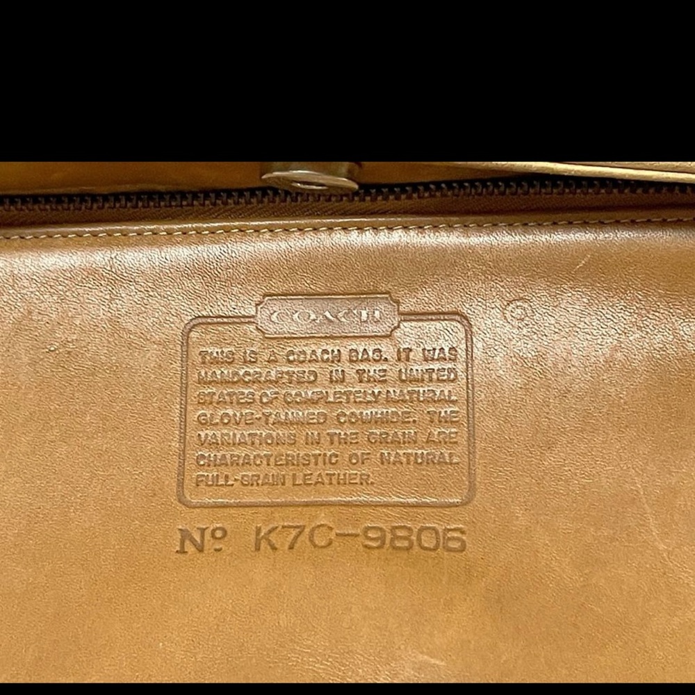 Vintage Coach Crossbody